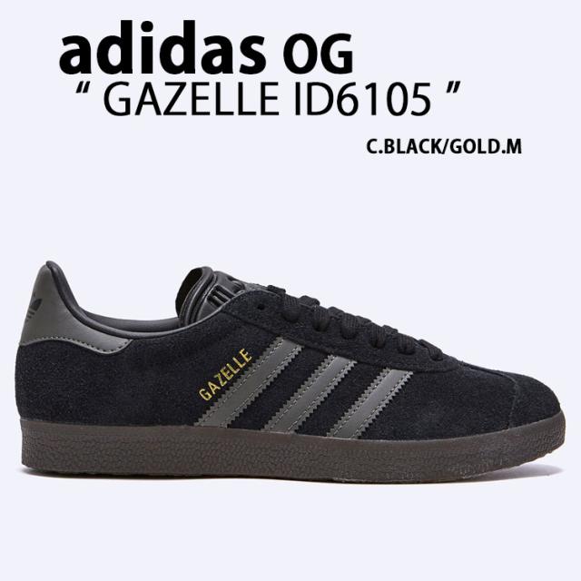 adidas originals アディダス スニーカー GAZELLE ID6105 BLACK