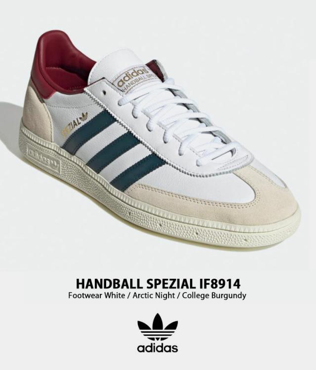 adidas Originals アディダス オリジナルス スニーカー HANDBALL SPEZIAL IF3742 WHITE NIGHT BURGUNDY ハンドボール スペツィアル シューズ_1