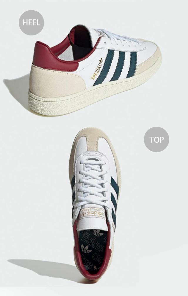 adidas Originals アディダス オリジナルス スニーカー HANDBALL SPEZIAL IF3742 WHITE NIGHT BURGUNDY ハンドボール スペツィアル シューズ_3