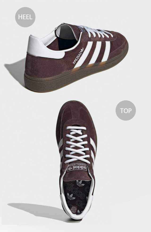 adidas Originals アディダス オリジナルス スニーカー HANDBALL SPEZIAL IF8914 BROWN WHITE GUM  ハンドボール スペツィアル ブラウン