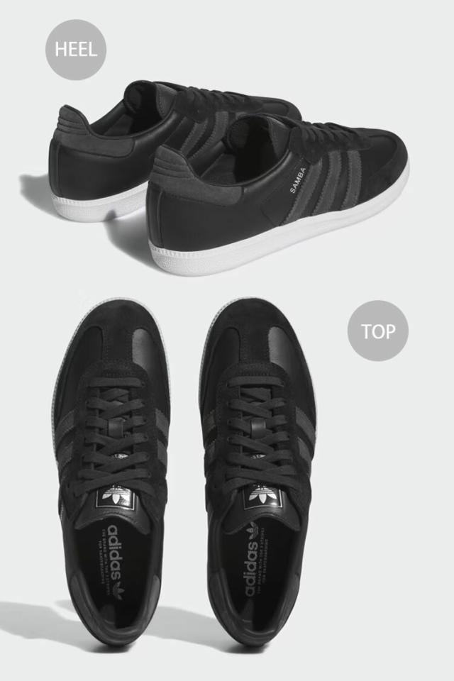 adidas originals アディダス スニーカー SAMBA ADV IG7572 サンバ アドベンチャー BLACK CARBON SILVER スエード シューズ 3ストライプ_3
