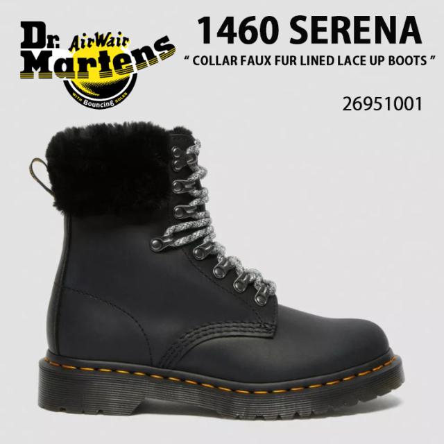 Dr.Martens ドクターマーチン 8ホールブーツ レザー ボア ファー 1460 