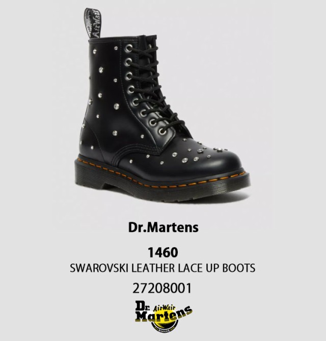 レディースDr.martens×スワロフスキー ブーツ ドクターマーチン