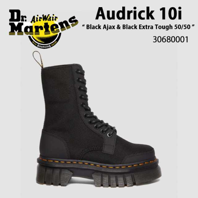 Dr.Martens ドクターマーチン ブーツ 10H ブーツ Audrick 10i Boot Black Ajax & Black Extra Tough 50/50 30680001 ブラック 厚底 レデ