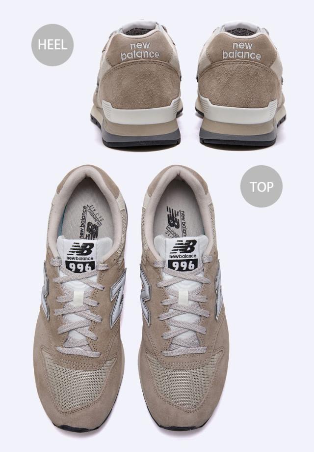 New Balance ニューバランス スニーカー CM996RX2 BEIGEGRAY シューズ NewBalanceCM996 ニューバランスCM996 ベージュ グレー スウェード_3