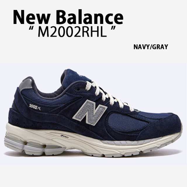 New Balance ニューバランス スニーカー M2002RHL NAVY GRAY シューズ NEWBALANCEM2002 ニューバランスM2002 スエード スウェード