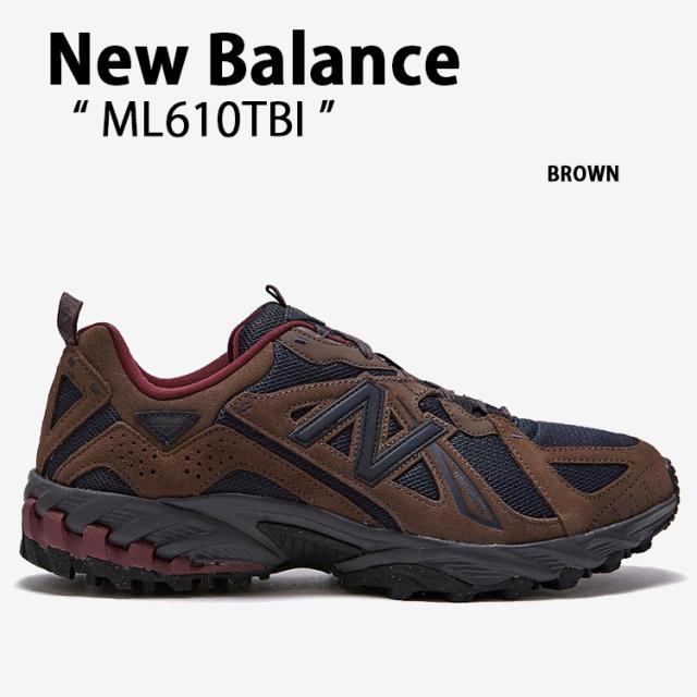 New Balance ニューバランス スニーカー ML610 ML610TBI BROWN シューズ ブラウン ランニングシューズ メンズ