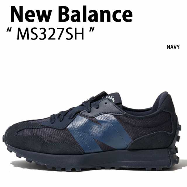 New Balance ニューバランス スニーカー MS327SH NAVY BLUE シューズ NEWBALANCE327 ネイビー ブルー ニューバランス327 ビッグN メンズ