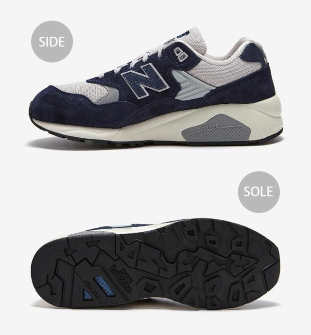 New Balance ニューバランス スニーカー MT580OG2 GRAY NAVY GRAY シューズ NEWBALANCE580 ネイビー グレー ニューバランス580 スウェード_2