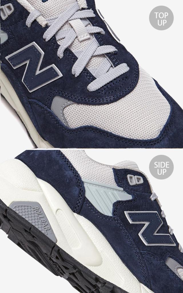 New Balance ニューバランス スニーカー MT580OG2 GRAY NAVY GRAY シューズ NEWBALANCE580 ネイビー グレー ニューバランス580 スウェード_4