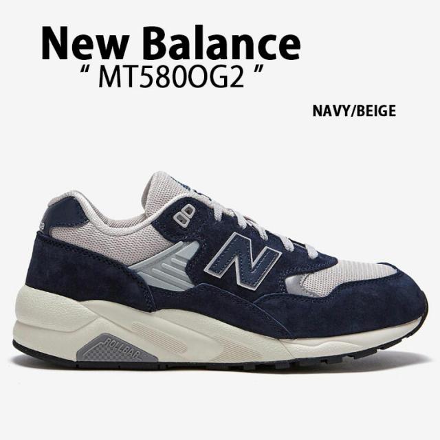 New Balance ニューバランス スニーカー MT580OG2 GRAY NAVY GRAY シューズ NEWBALANCE580 ネイビー グレー ニューバランス580 スウェード