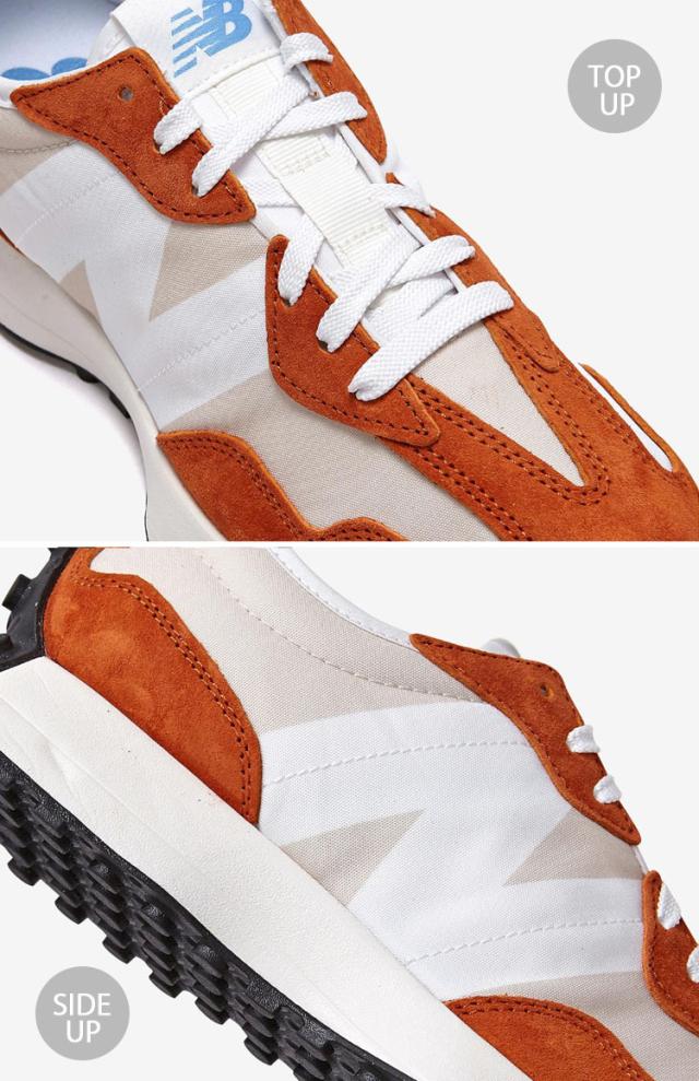 New Balance ニューバランス スニーカー U327 U327LF ORANGE WHITE シューズ オレンジ ホワイト レトロ クラシック メンズ レディース_4