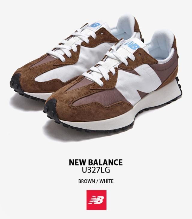 New Balance ニューバランス スニーカー U327 U327LG BROWN WHITE シューズ ブラウン ホワイト レトロ クラシック メンズ レディース