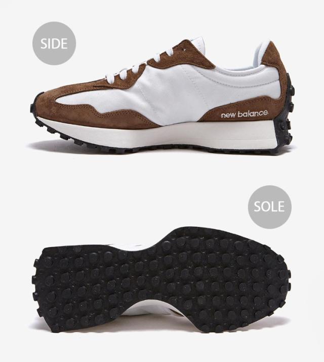 New Balance ニューバランス スニーカー U327 U327LG BROWN WHITE シューズ ブラウン ホワイト レトロ クラシック メンズ レディース