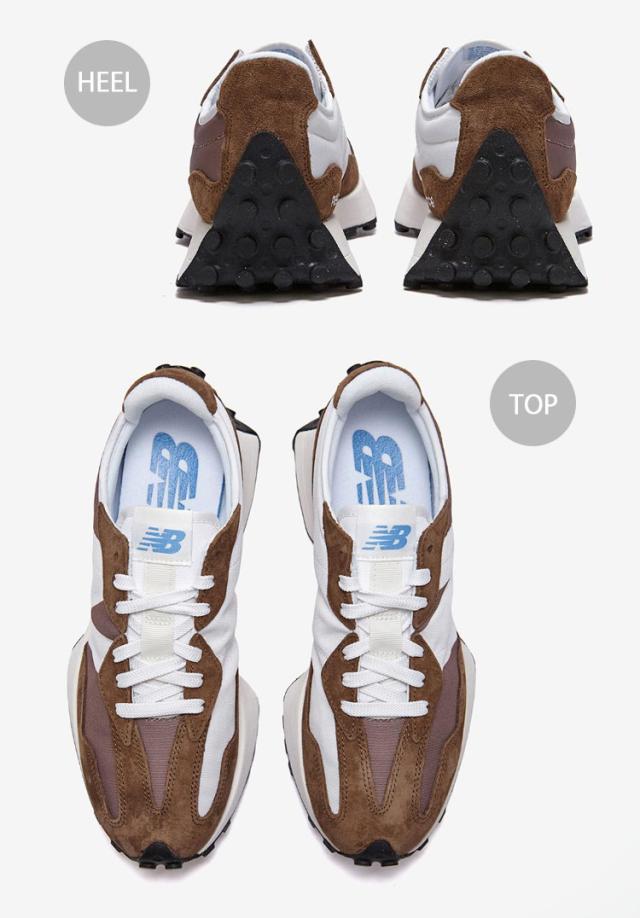 New Balance ニューバランス スニーカー U327 U327LG BROWN WHITE シューズ ブラウン ホワイト レトロ クラシック メンズ レディース