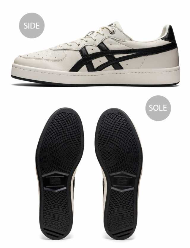 Onitsuka Tiger オニツカタイガー スニーカー GSM SD CREAM BLACK ジーエスエムエスSD メンズ レディース 男性用  女性用 1183A803.101 【