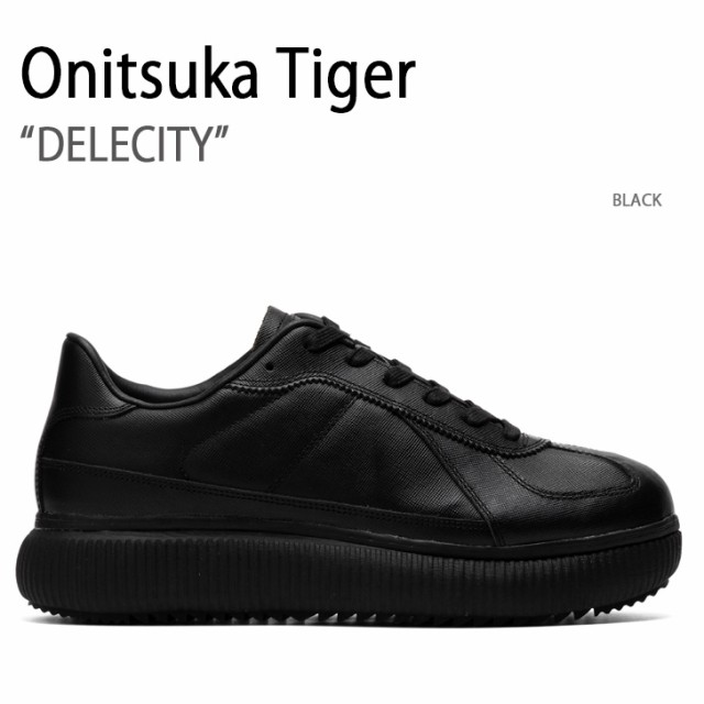 Onitsuka Tiger オニツカタイガー スニーカー DELECITY BLACK デレシティ ブラック 1183B873.002