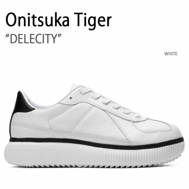 Onitsuka Tiger オニツカタイガー スニーカー DELECITY WHITE デレシティ ホワイト メンズ レディース 1183B873.101