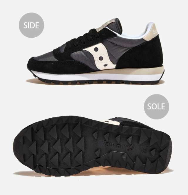 Saucony サッカニー スニーカー JAZZ ORIGINAL BLACK CREAM S1044-679 