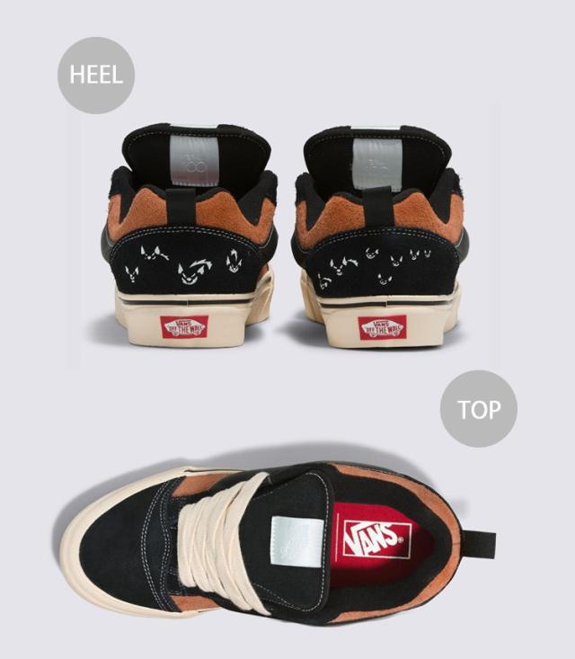 VANS バンズ スニーカー KNU SKOOL DISNEY 100 SCAR BLACK BROWN