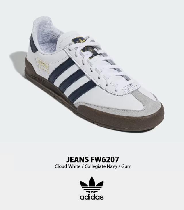 adidas JEANS ホワイト ネイビー スニーカー adidas Originals アディダス オリジナルス スニーカー JEANS FW6207