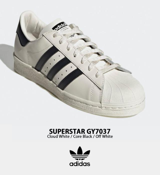 adidas originals アディダス スニーカー SUPERSTAR 82 GY7037 スーパースター82 WHITE BLACK シューズ レザー 本革 ホワイト ブラック_1