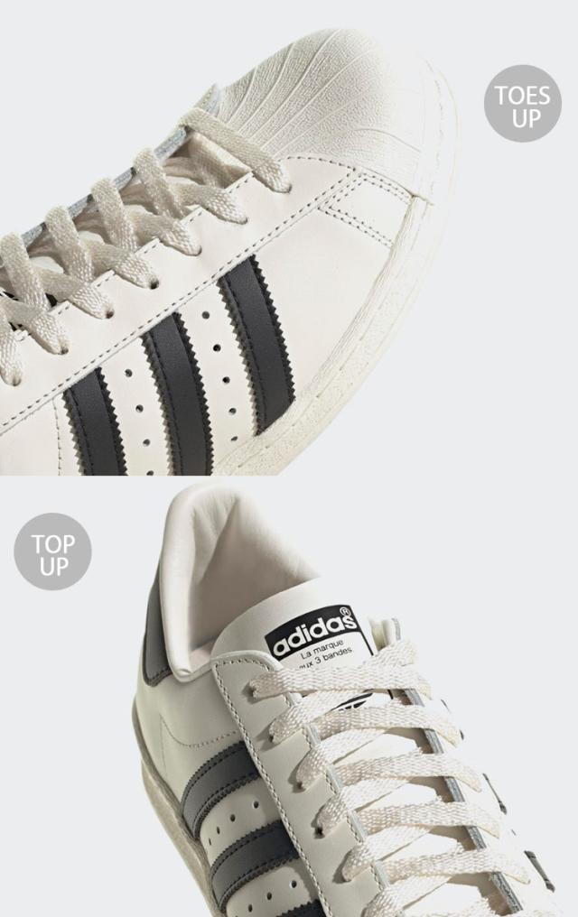 adidas originals アディダス スニーカー SUPERSTAR 82 GY7037 スーパースター82 WHITE BLACK シューズ レザー 本革 ホワイト ブラック_4