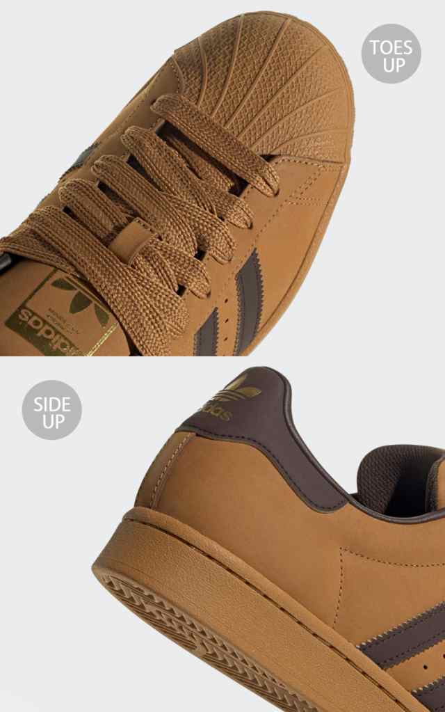 adidas originals アディダス スニーカー SUPERSTAR ID0993 MESA BROWN シューズ スーパースター レザー  本革 ヌバックレザー ブラウンの通販はau PAY マーケット - セレクトショップa-clo | au PAY マーケット－通販サイト