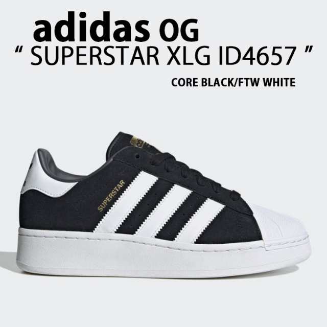 adidas originals アディダス レディース スニーカー SUPERSTAR XLG ID4657 厚底 BLACK WHITE  スーパースター シューズ スエードの通販はau PAY マーケット - セレクトショップa-clo | au PAY マーケット－通販サイト