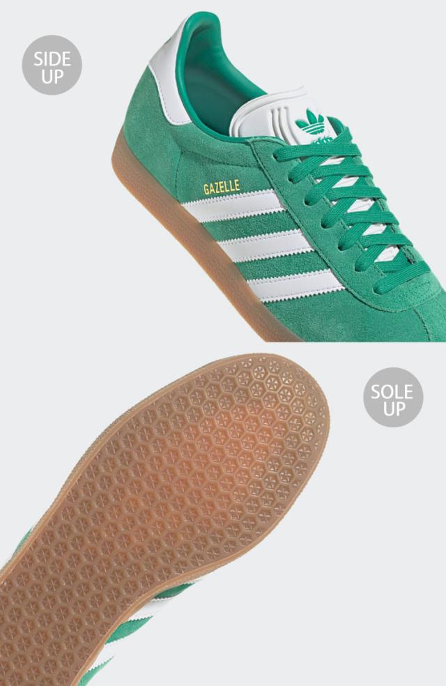 adidas originals アディダス スニーカー GAZELLE ID6106 GREEN WHITE