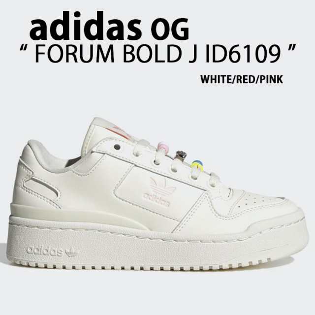 adidas originals アディダス レディース スニーカー FORUM LOW J ID6109 厚底 フォールロー ジュニア シュージュエル 厚底シューズの通販は