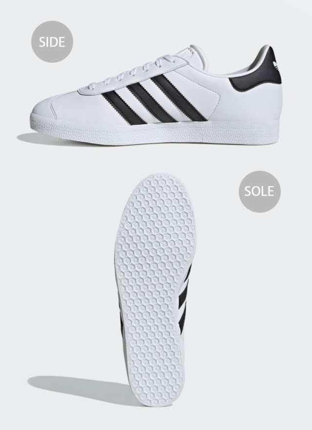 adidas originals アディダス スニーカー GAZELLE ID6113 WHITE BLACK