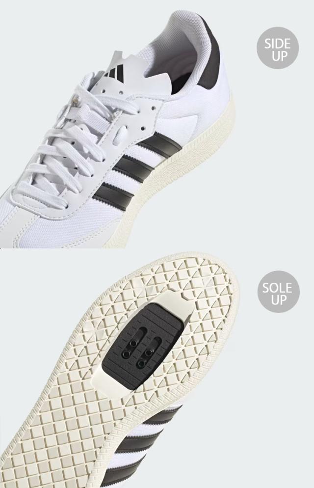 adidas アディダス スニーカー VELO SAMBA MADE IN NATURE IE0231 ベロ サンバ メイドインナチュレ WHITE BLACK 3ストライプ ホワイト_4