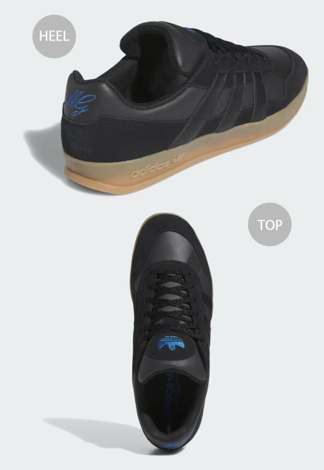 adidas originals アディダス スニーカー ALOHA SUPER IE0656 アロハスーパー CORE BLACK CARBON BLUE BIRD_3