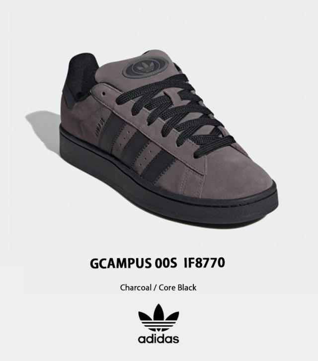adidas アディダス スニーカー CAMPUS 00S IF8770 キャンパス00S CHARCOAL CORE BLACK_1