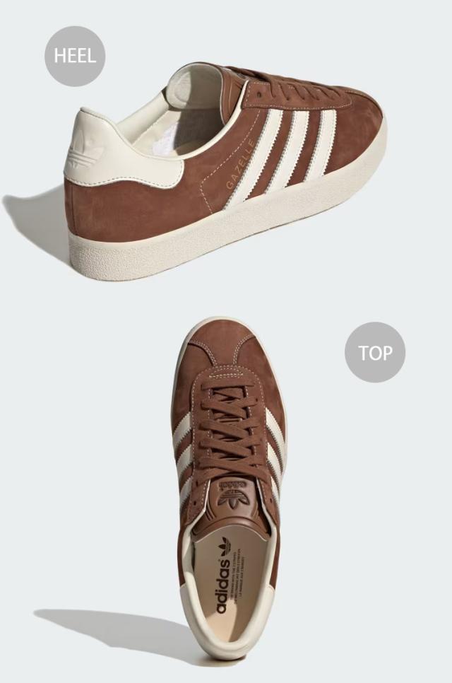 adidas originals アディダス スニーカー GAZELLE 85 BROWN CHALK WHITE IIG5005 ガゼル シューズ スエードシューズ スウェード_3