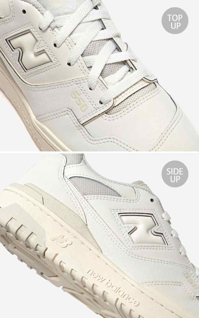 New Balance ニューバランス スニーカー BB550HSA IVORY シューズ NEWBALANCEBB550 ニューバランスBB550 アイボリー くすみカラー 本革