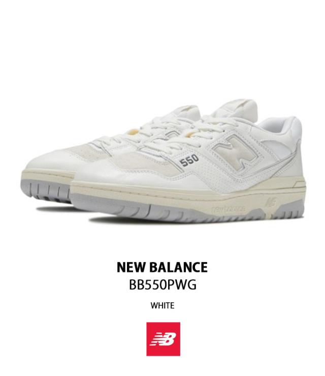 New Balance ニューバランス スニーカー BB550PWG WHITE シューズ NewBalanceBB550 ニューバランス BB550_1