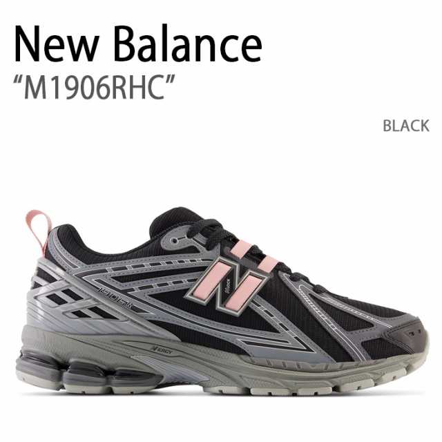 New Balance ニューバランス スニーカー M1906RHC BLACK ブラック シューズ レザー 本革 メンズ 男性用