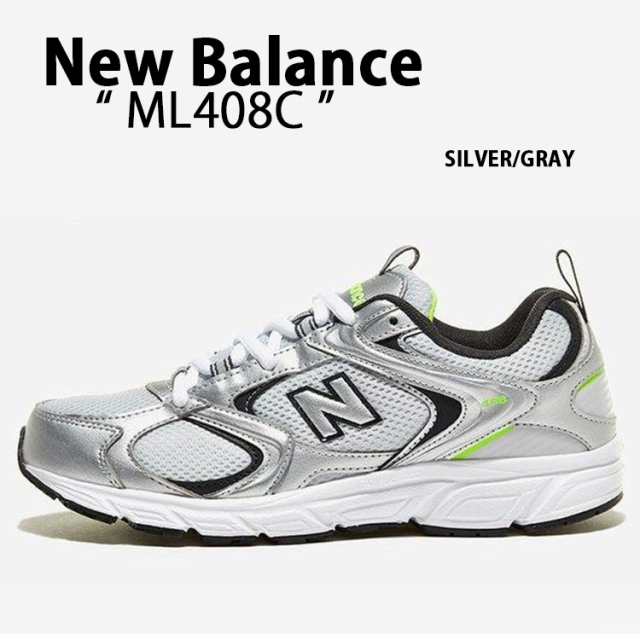 New Balance ニューバランス スニーカー ML408C SILVER GRAY New BalanceML408 シルバー グレーシューズ メンズ レディース