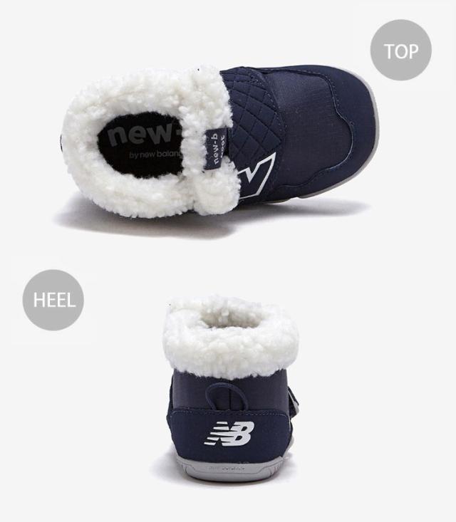New Balance ニューバランス キッズ ブーツ NAVY キッズシューズ ネイビー ショートブーツ ベルクロ NWBOOTNV ベビー用 キッズ用 子供用_2