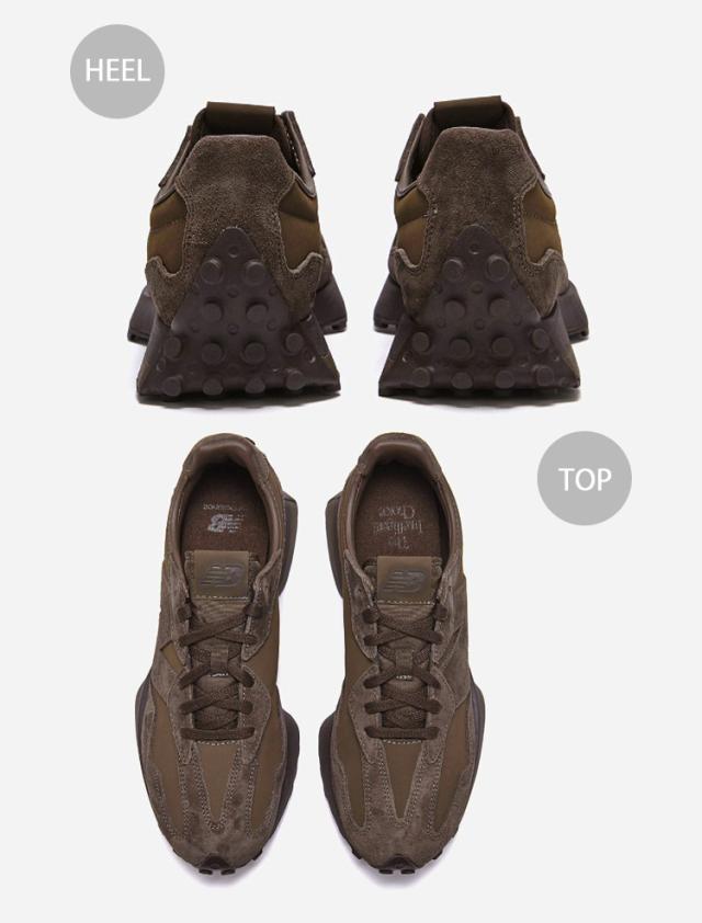 New Balance ニューバランス スニーカー U327 U327ATB BROWN シューズ ブラウン レトロ クラシック_3