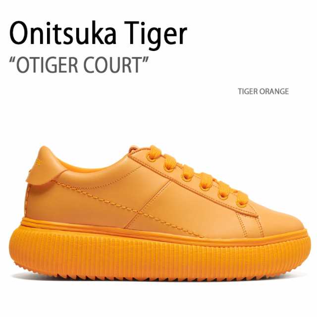 Onitsuka Tiger オニツカタイガー スニーカー OTIGER COURT TIGER ORANGE メンズ レディース 1182A621.801