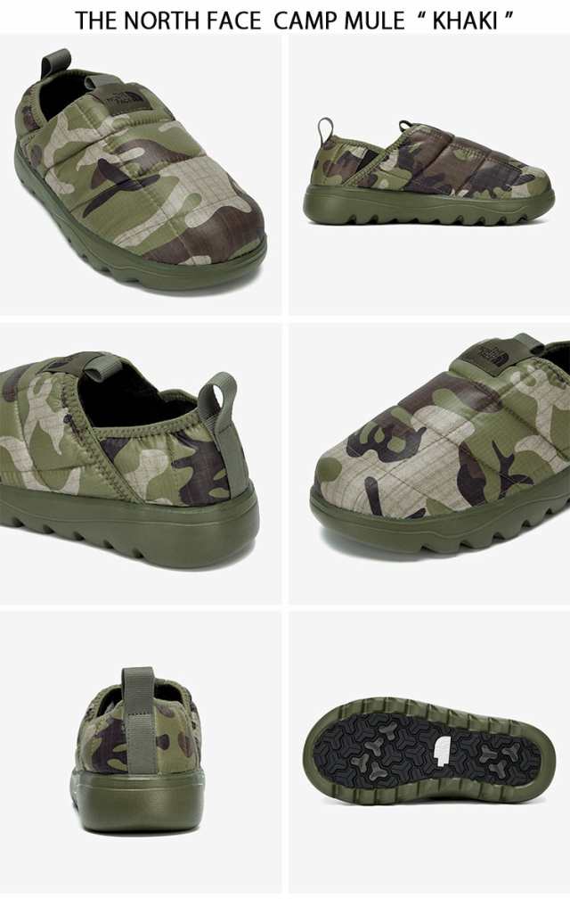 THE NORTH FACE ノースフェイス ダウンサンダル CAMP MULE