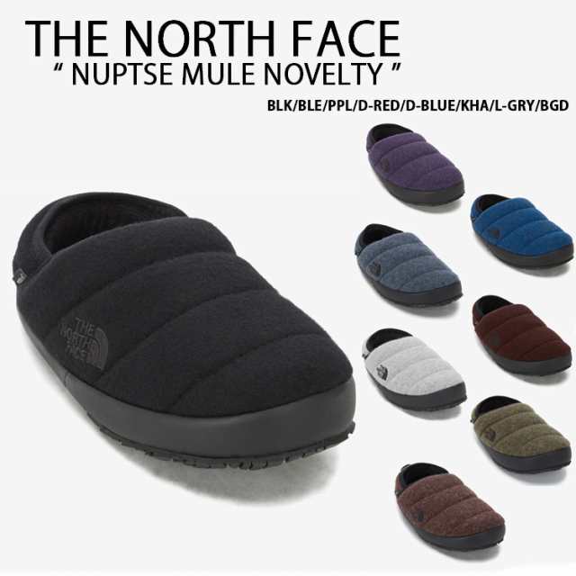 THE NORTH FACE ノースフェイス ミュール ウールサンダル NUPTSE MULE NOVELTY NS93P73A/B/C/D/E/F/G/H