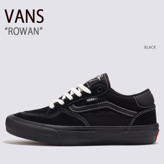 VANS バンズ スニーカー ROWAN BLACK VN0A5JICBLK ローワン ブラック メンズ レディース 男性用 女性用