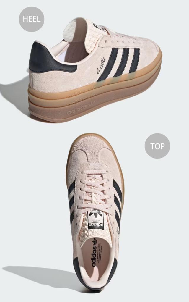 未使用✨adidas　アディダス　スニーカー　GAZELLE　ガゼル　厚底 adidas originals アディダス レディース スニーカー 厚底