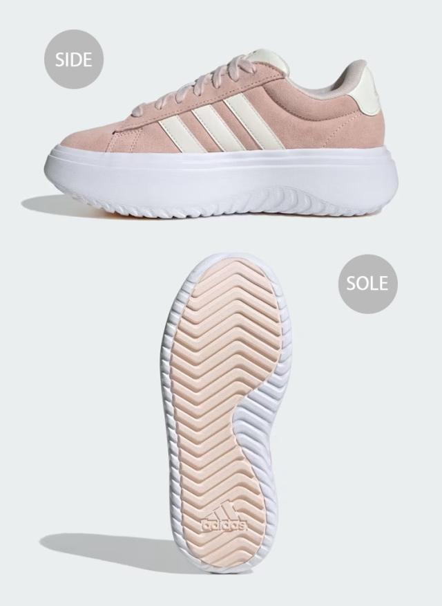 adidas ピンク プラットフォームスニーカー 楽天市場】アディダス（adidas）（レディース）スニーカー