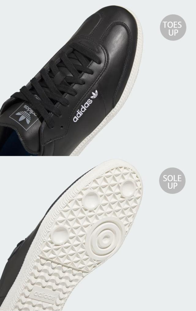 adidas originals アディダス スニーカー SAMBA ADV IE3106 サンバ BLACK GRAY WHITE シューズ レザー 本革 SKATEBOARDING ブラック_4