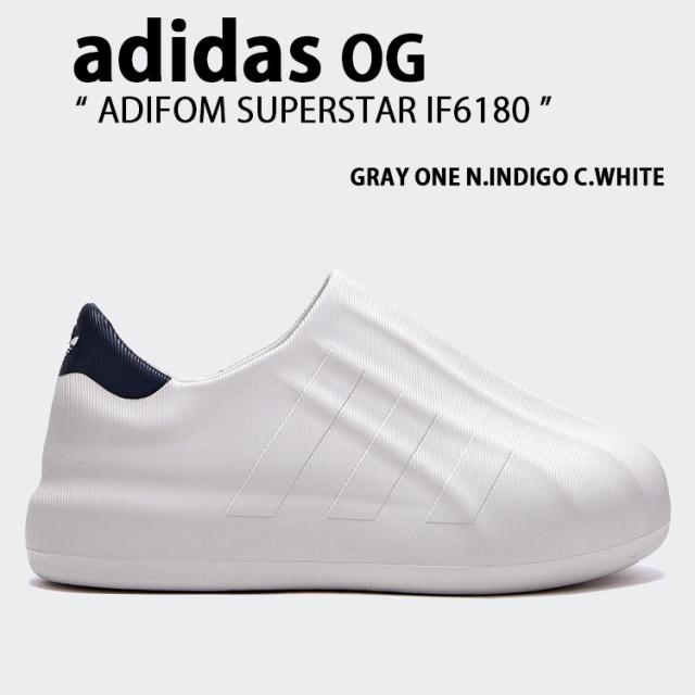adidas originals アディダス スリッポン ADIFOM SUPERSTAR IF6180 GRAY ONE NIGHT INDIGO CLOUD WHITE